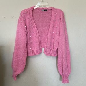 PINK CARDIGAN